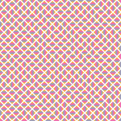Fototapeta premium Color Rhombus tile tessellation pattern illustration