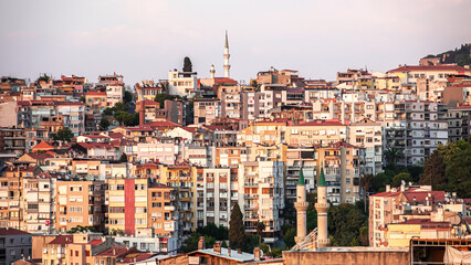 Bird's eye view of Izmir, Turkey