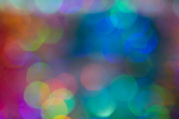 Bright colorful abstract background. Bokeh background