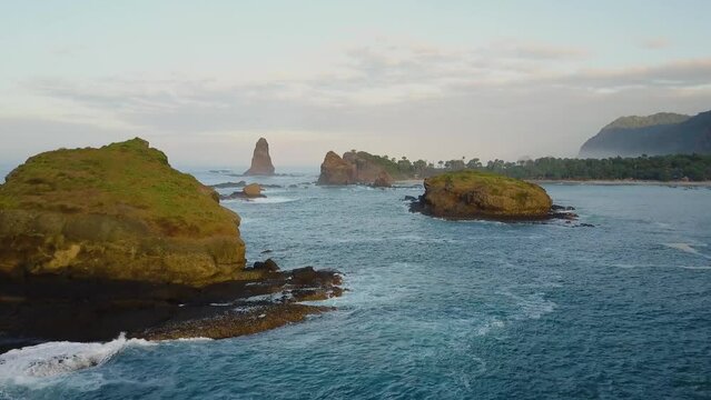 Papuma Beach East Java Jember Bondowoso