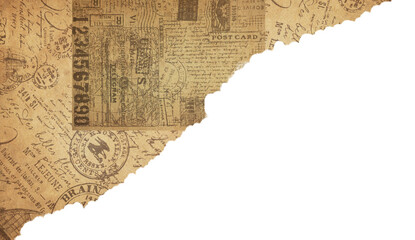 Ripped paper vintage for design