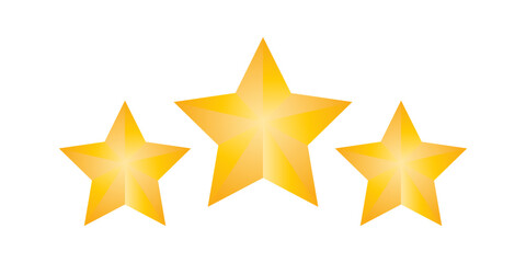 Obraz premium Five stars customer product rating. Flat icon for apps and websites.