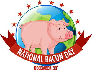 Banner of International bacon day