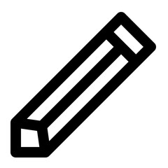 pencil line icon
