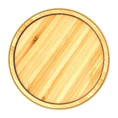 Wooden sign 3d render