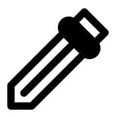 pencil glyph icon