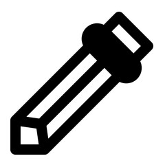 pencil glyph icon