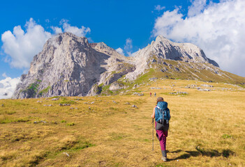 Appennini mountains, Italy - The mountain summit of central Italy, Abruzzo region, above 2500 meters