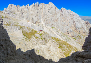 Appennini mountains, Italy - The mountain summit of central Italy, Abruzzo region, above 2500 meters
