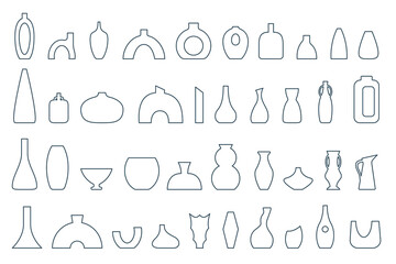 vases and jugs set