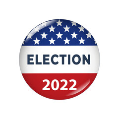 Election 2022 USA Button