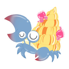 Close Eye - Hermit crab