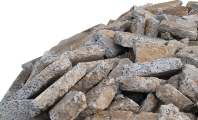 Ruined rubble texture.