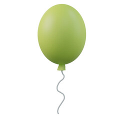 balloon 3d rendering