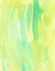 Green Watercolor Background Texture
