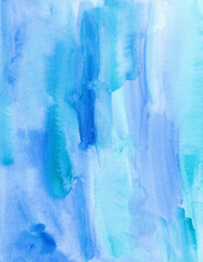 Blue Watercolor Background Texture