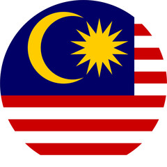 Malaysia flag icon sign