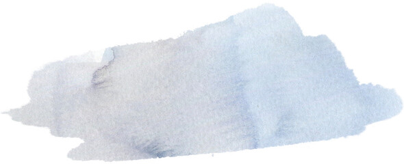 watercolor stain brush stroke frame isolated on white background,watercolor png file clipart © peacefy