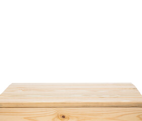 Wood floor isolated