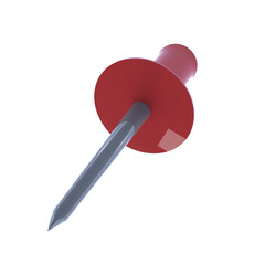 red push pin