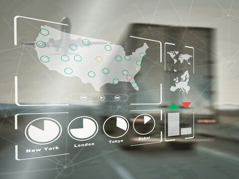 international shipping company monitored