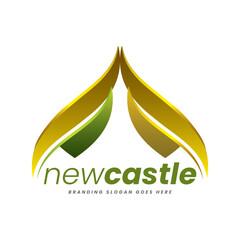 Islamic Beauty and Architecture Model Logo Template