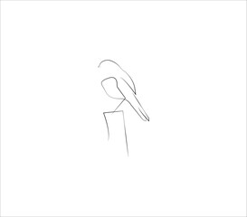 silhouette of a bird in the wood