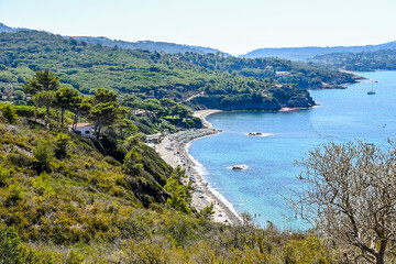 Capoliveri, Norsi, Elba, Bucht, Golfo Stella, Capo Norsi, Felsen, Strand, Küste, Küstenstrasse,...