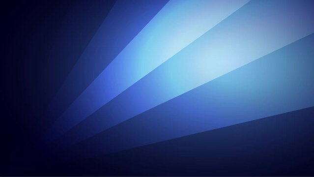 Abstract blue stripe light and shade creative technology motion background. Video animation Ultra HD 4k footage.