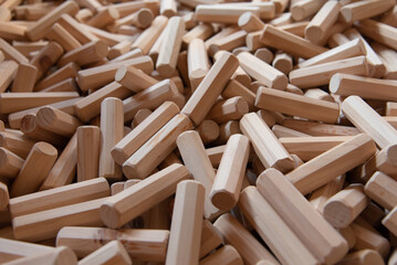 木　積み木　木製玩具　材料　木目