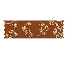 illustration of Washi Tapes / Sticky Tapes Element Decoration /  png