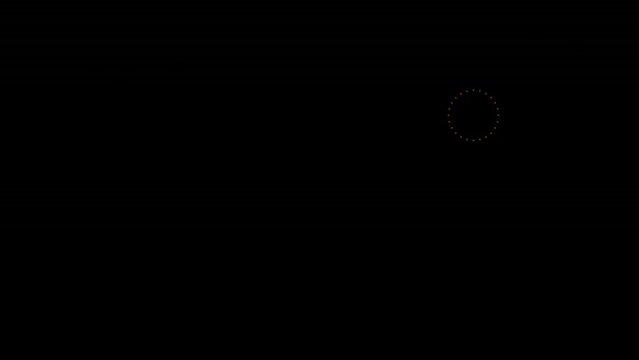 Fireworks background 4K animation  | transparent background