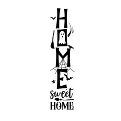 Home sweet home porch sign svg