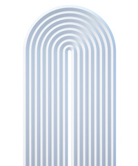 3d white product podium mock up background for presentation with abstract white background, png background