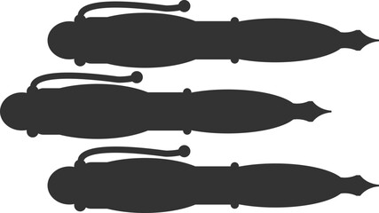 Pen icon, education icon vector