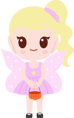 Halloween Kid Fairy cosplay