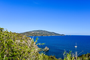 Capoliveri, Norsi, Elba, Bucht, Golfo Stella, Capo Norsi, Felsen, Strand, Küste, Küstenstrasse,...