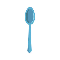 cutlery vector teaspoon isolated illustration - obrazy, fototapety, plakaty