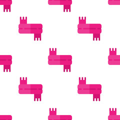 Single scarf pattern. scarf concept. flat trendy Vector seamless Pattern, background, wallpaper