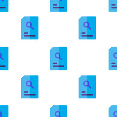 Single search pattern. search concept. flat trendy Vector seamless Pattern, background, wallpaper