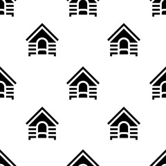 Single Dog pattern. Dog concept. filled trendy Vector seamless Pattern, background, wallpaper