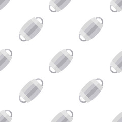 Single masks pattern. masks concept. flat trendy Vector seamless Pattern, background, wallpaper