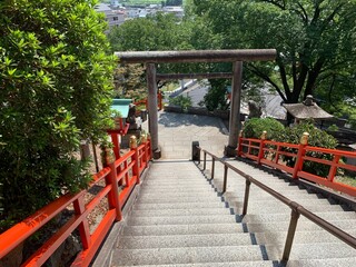 Fototapeta na wymiar 足利織姫神社