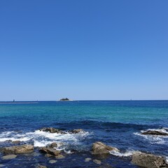 푸른 바다 그리고 파도 