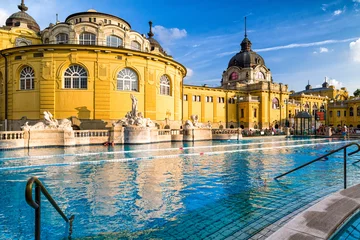 Foto auf Acrylglas Szechenyi thermal bath in Budapest, Hungary © Jaroslav Moravcik
