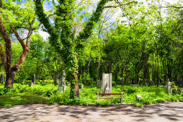 Kerepesi - historic cemetery in Budapest, Hungary
