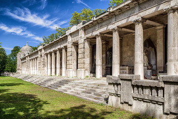 Kerepesi - historic cemetery in Budapest, Hungary