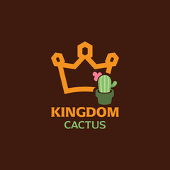 King Cactus Logo