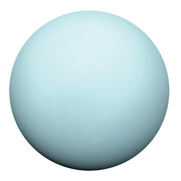 Uranus. Elements of this image furnished by NASA.
