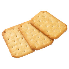 Cracker cookies mockup, Cutout.